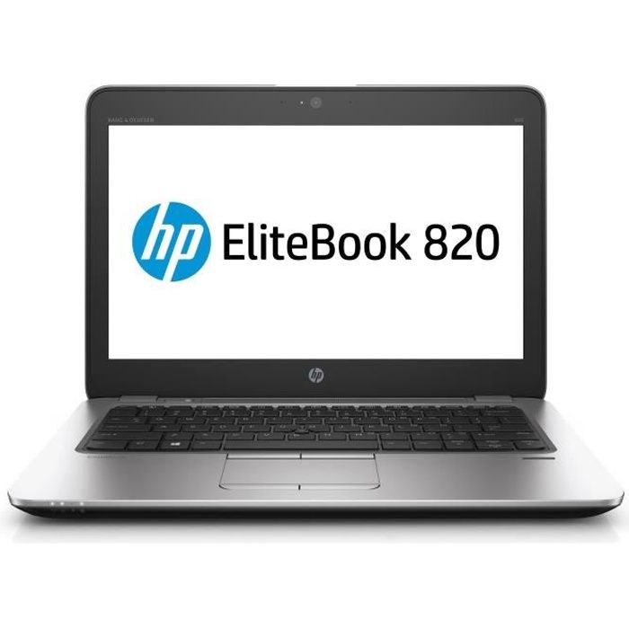 Ultraportable performant - HP - Elitebook 820 G3 - 125 - 256 Go SSD - Windows 10 - Hewlett packard