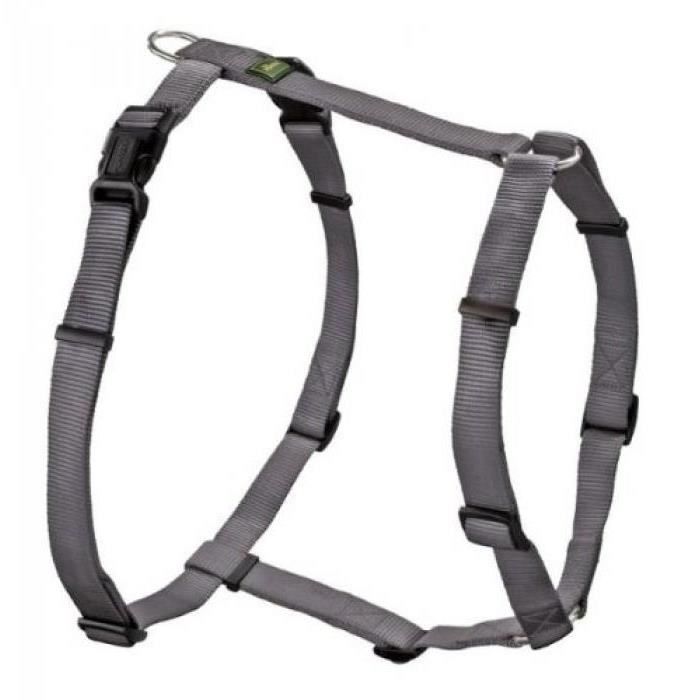 Comparer les prix de HUNTER 47527 VARIO-RAPID HARNAIS EN NYLON POUR CHIEN AJUSTABLE EN 5 POINTS GRIS 30-40 CM