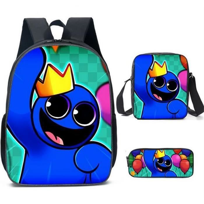 Sac à Dos Roblx Léger Et Imperméable - Motif Dessin Animé - Idéal Pour école, Voyage Et Quotidien - 7