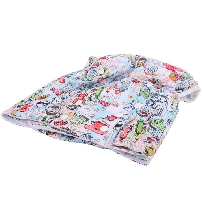 Couche Adulte Réutilisable Tissu Noir - Protection Incontinence Lavable Réglable