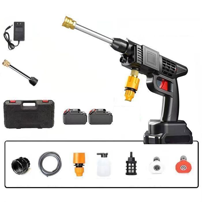 Nettoyeur Haute Pression Sans Fil 3500W YOFIDRA - 200 Bar, Batterie 18V, Neuf