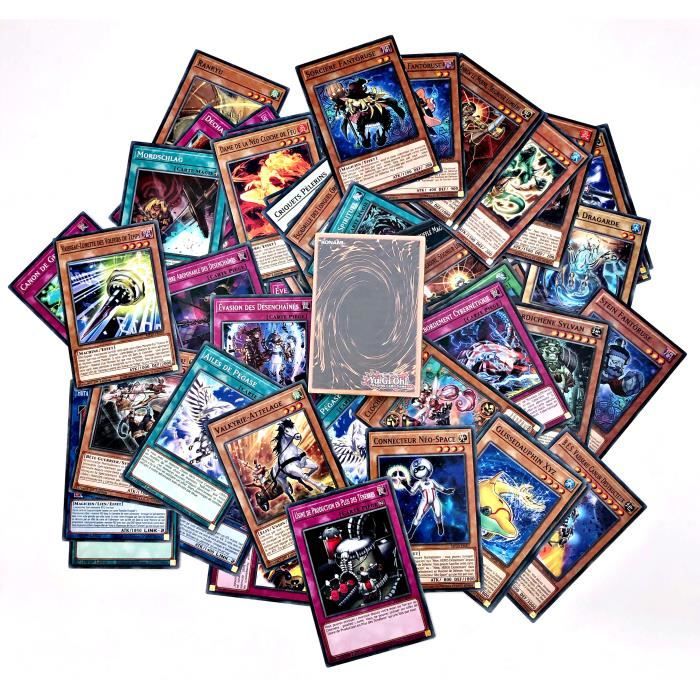 Lot de 50 cartes Yu-Gi-Oh! aléatoires - KONAMI - Pokémon - 2 joueurs ou  plus - 40 min - Cdiscount Jeux - Jouets