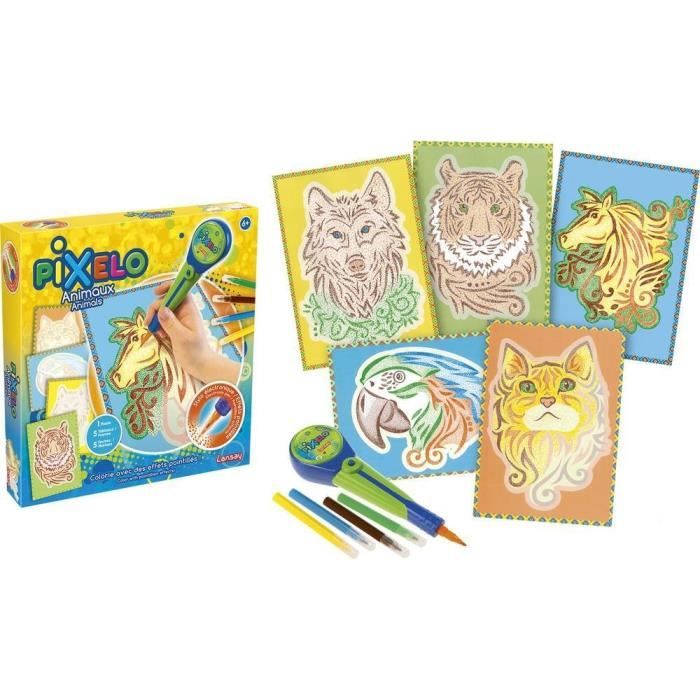 Lansay Pixelo Animaux Cdiscount Jeux Jouets