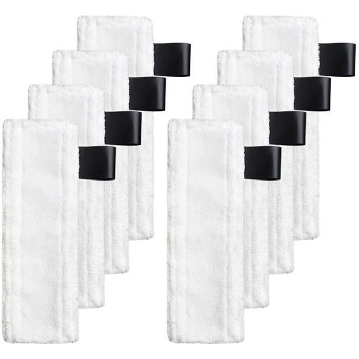 10 Bonnettes Microfibre Compatibles Karcher SC2/SC3/SC4 - Lingettes Nettoyage Vapeur Antrayures