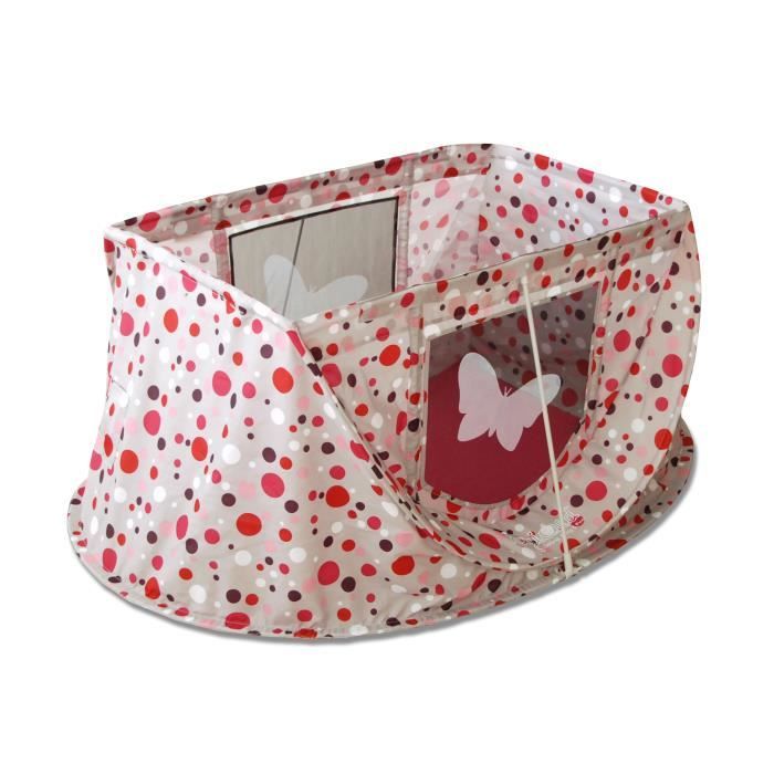 Lit Auto Depliant Magicbed Polka Dots Cdiscount Puericulture Eveil Bebe