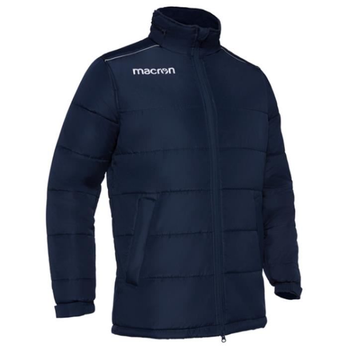 veste multisport - macron - ushuaia - homme - noir - piping et capuche intégrée