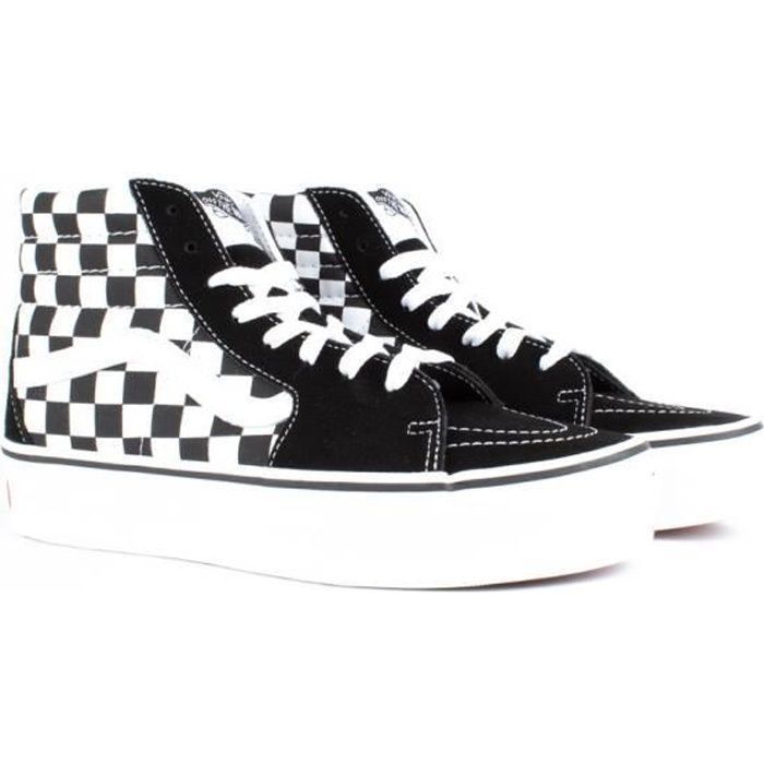 vans platform carreaux