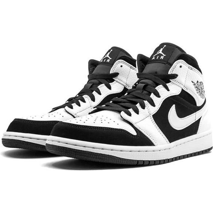 Aankoop \u003ejordan 1 mid panda Grote uitverkoop - OFF 61%