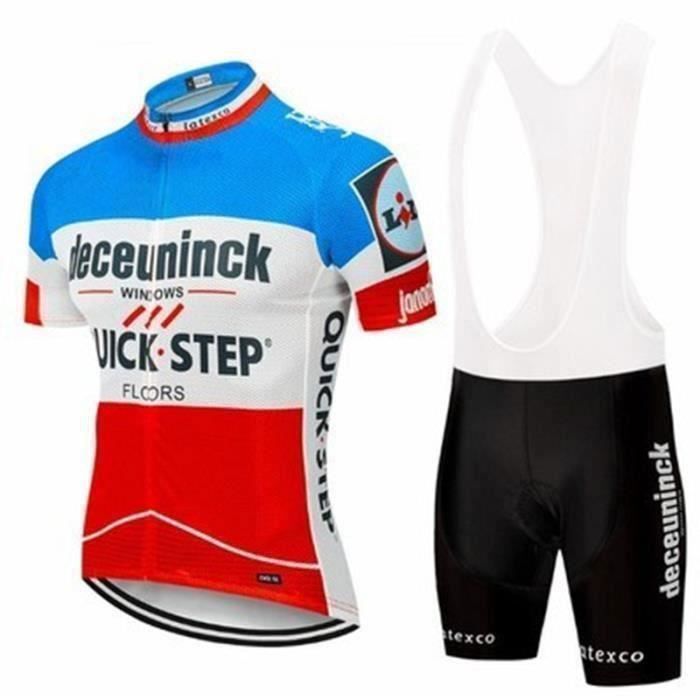Petite combinaison cycliste homme Voler noir jaune bleu SS speedsuit S