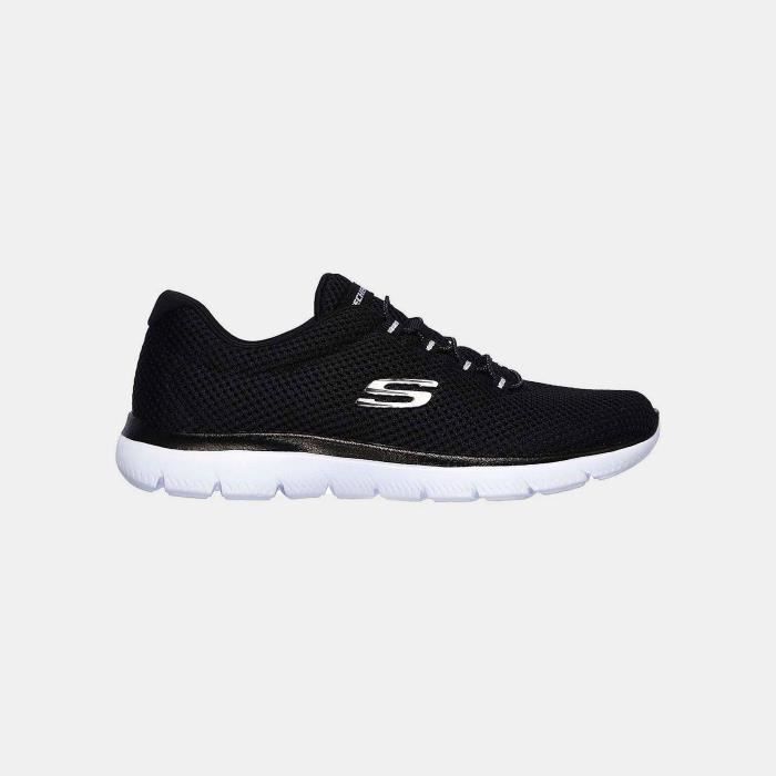 SKECHERS SUMMITS QUICK LAPSE BLACK WHITE SKECHERS SUMMITS QUICK LAPSE BLACK WHITE