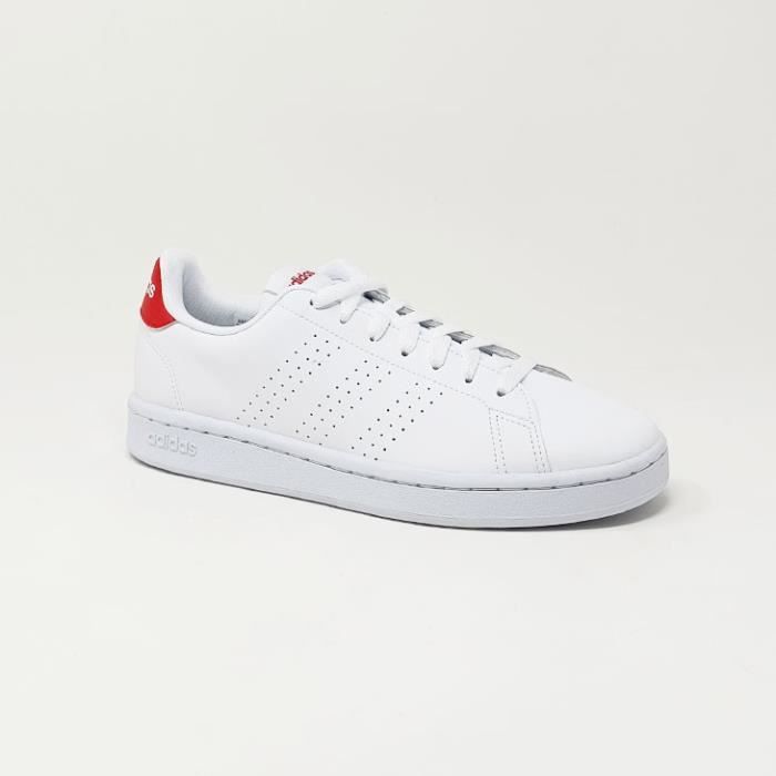 Baskets Adidas Advantage Blanc CS - Homme - Synthétique - Lacets