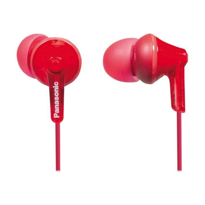 Écouteurs Panasonic ErgoFit Avec Micro - Son Qualité Premium Et Confort Assuré - Compatible IPhone/Android