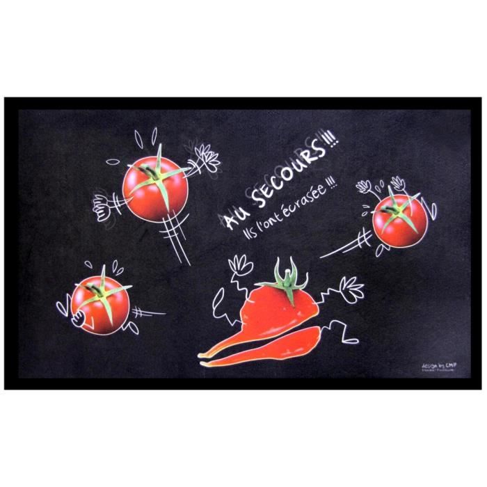 Tapis De Cuisine Humour Design Ludique Tomate Decoupe Au Secours Sketch Bd Achat Vente Tapis De Cuisine Soldes Sur Cdiscount Des Le 20 Janvier Cdiscount