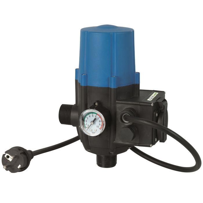 RIBIMEX Régulateur pression avec mano et prise acquacontrol - 2200W