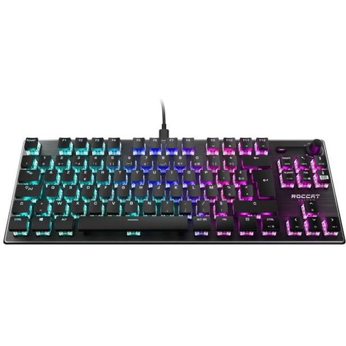 ROCCAT Clavier gamer VULCAN TKL AIMO - AZERTY