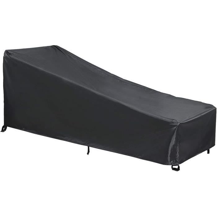 ZAMETTER Housse Protection Tracteur Agricole Oxford 420D 79 X 128 X 259 Cm Noire - Imperméable Et Robuste