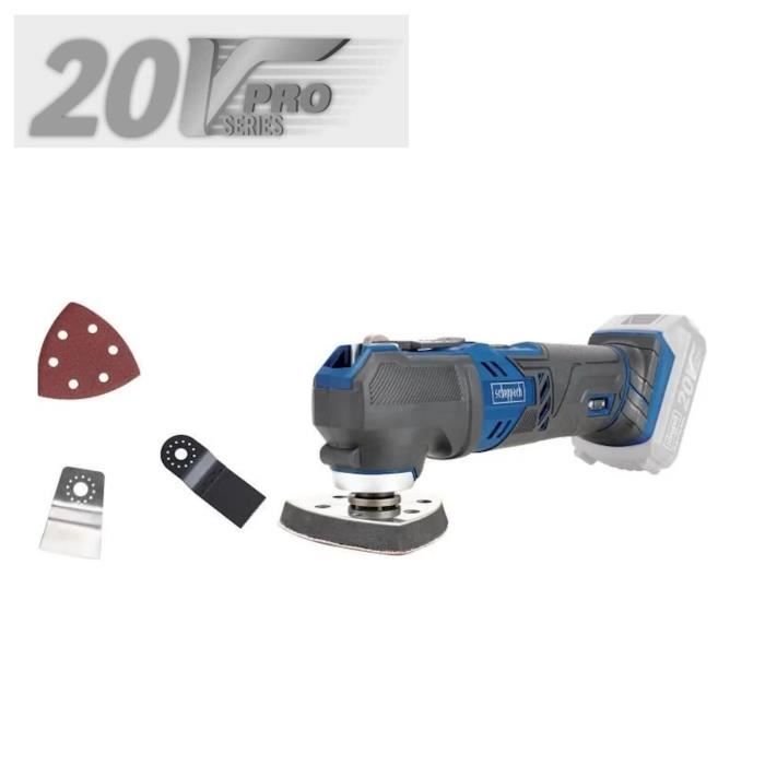 Outil De Jardin Multifonction Sans Fil Scheppach – 4 En 1 : Débroussailleuse, Taille-haie, Coupe-bordure, élagueuse