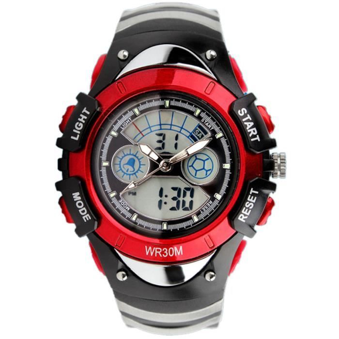 SHARPHY® Sport Montre Enfant Garcon de Marque Numérique Analogique