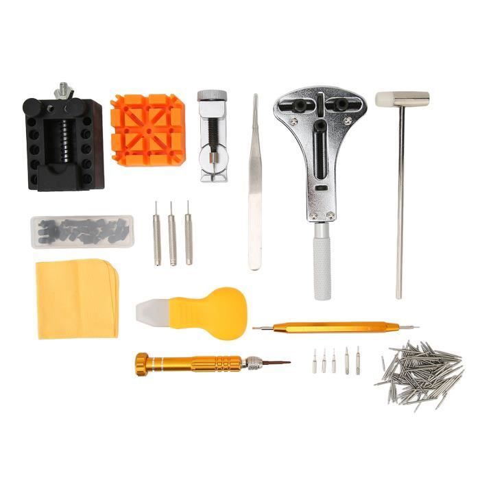 TMISHION Ensemble d'outils d'entretien de montre Ensemble d'outils de
