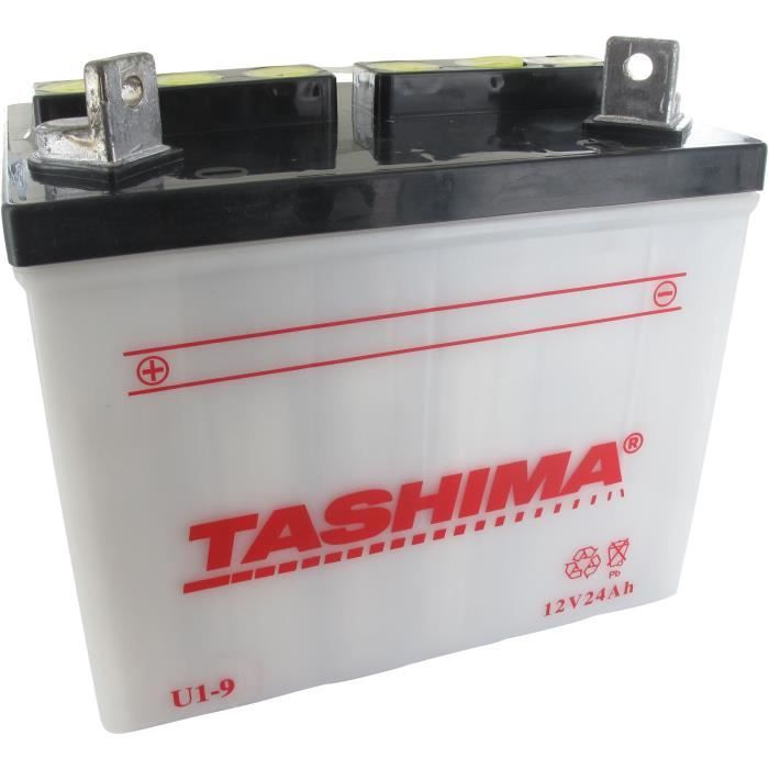 Tashima - Batterie moto U1-9 / U1-L9 12V 24Ah