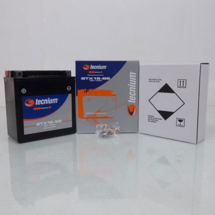 Batterie Tecnium pour moto BMW 1200 R Rt Lc 2014-2017 YTX16-BS / 12V ...