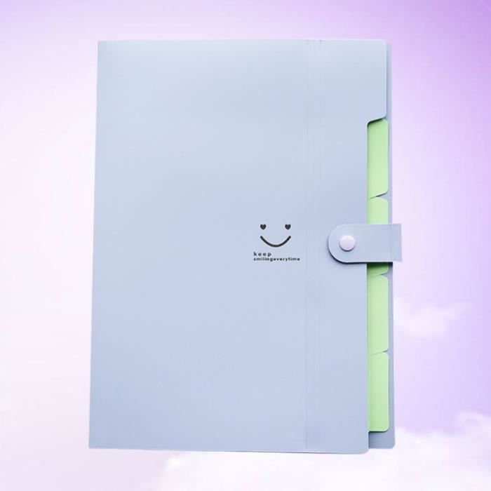 Dossier Extensible Forat A4 Avec Fereture à Pression - Organiseur De