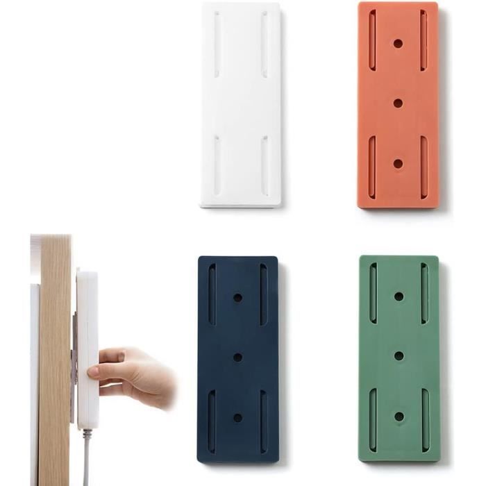 8 PièCes Support Multiprise Support De Douille Adhesif sans Poincon