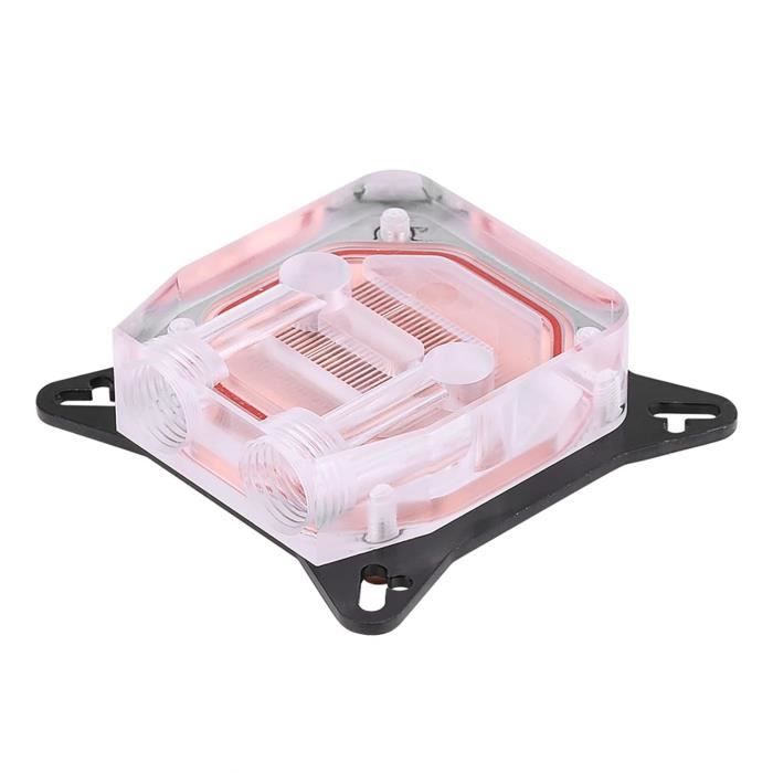 Gpu Water Block Cooling Water Cooler Base, Copper Pom Metal Water