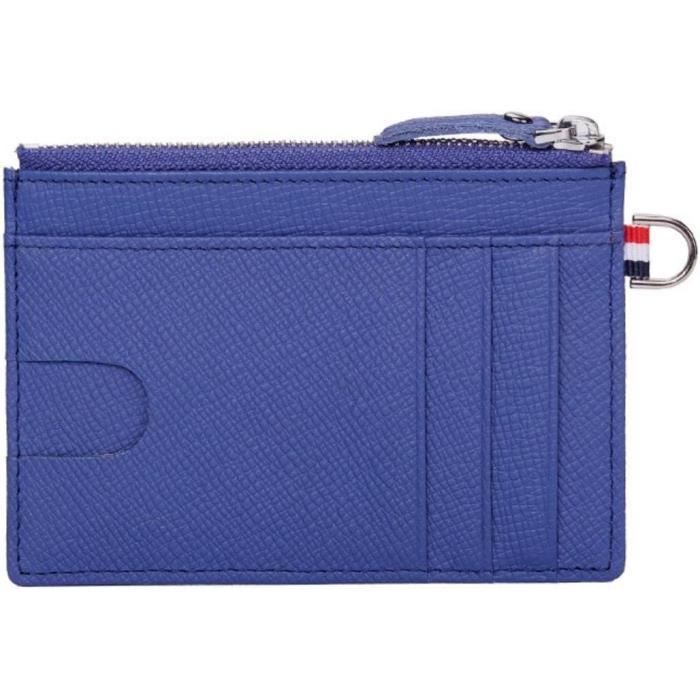 Lubsmuns Porte-cartes RFID, Portefeuille Fin Avec Blocage RFID, Porte