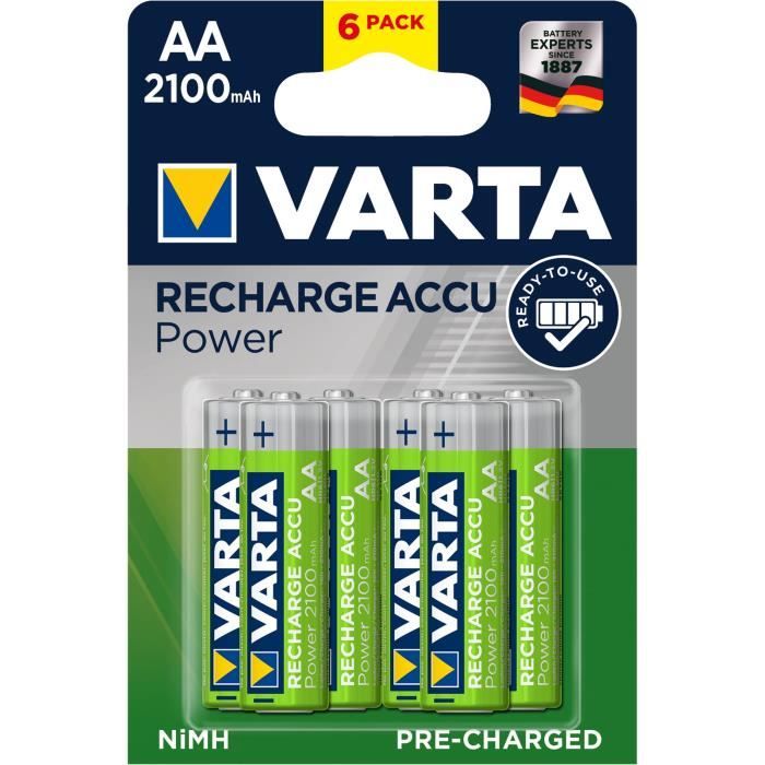Pile LR03 NiMH Haute capacit/é Pack de 4 Piles Rechargeables AAA 800 mAh Peakpower