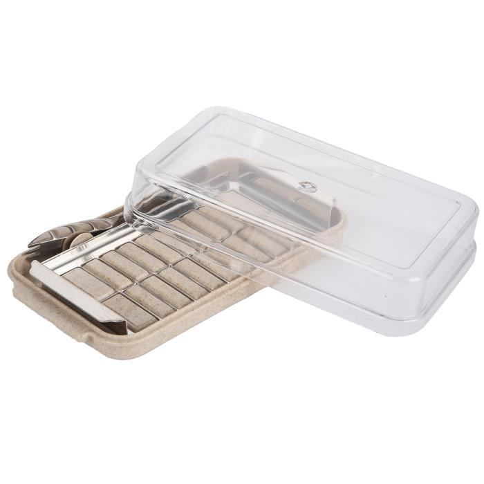 Beurrier Boîte Au Beurre Restaurant Fournitures De Beurre Plat Dîner Occidental Case Fromage Boîte Boîte De Dessert Boîte Fromage Récipient à Beurre