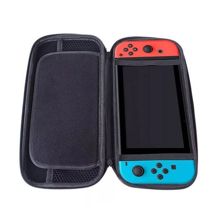 WE Etui pour Nintendo Switch 10 Emplacement pour Carte de Jeu Housse Rigide Rangement Zippée Confectionné en Matériau Durable Anti Neuf - vue 2