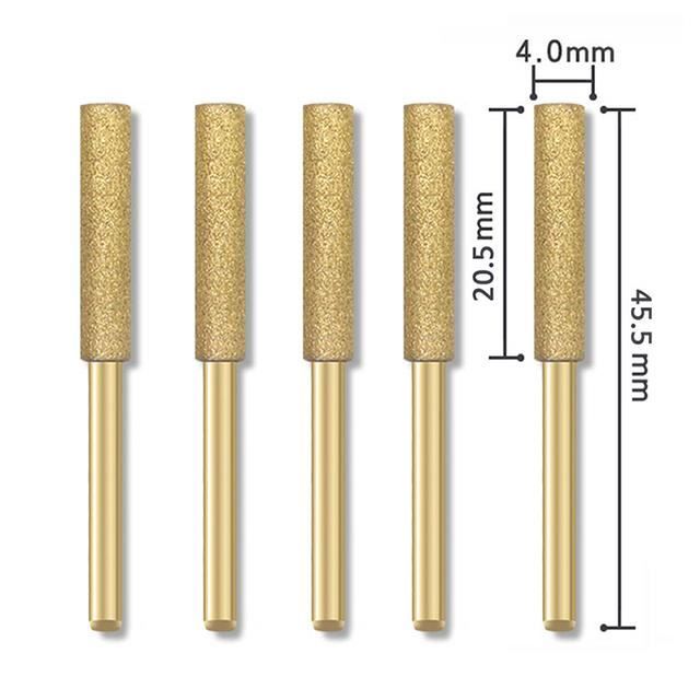 Lime à Aiguille Diamantée - Queue 3 Mm, Longueur 140 Mm - Pour Métal, Verre, Pierre, Bois - Lot De 2 - 6