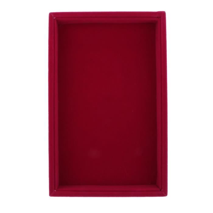 Plateau De Rangement En Cuir Style Mondrian - Organisateur Bijoux Bureau Multicolore