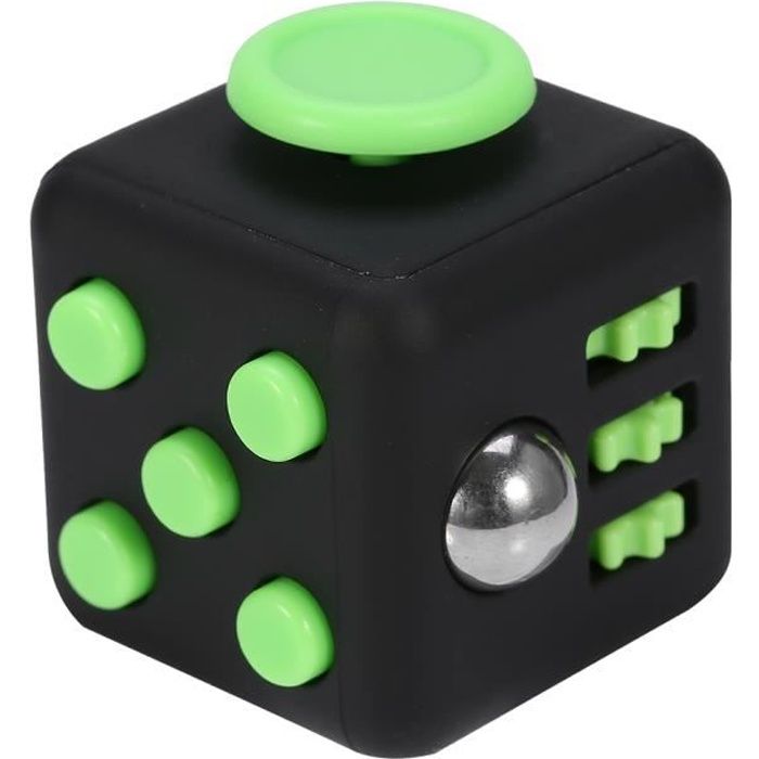 Cube Desk Squeeze Toys Anti-anxiété QueenHome Fidget Cubes Jouet avec Click Ball Anti-Stress Magie De La Main Mini Cube Enfants pour Étudiant Anti-Stress Adulte 