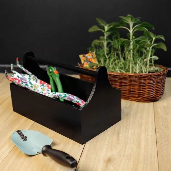 Boîte à Outils Personnalisable CHICCIE – Coffret Cadeau Gravure 34x18x20.5 Cm