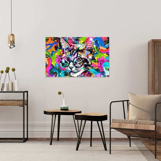 Chat Avec Des Lunettes Fond Transparent Aquarelle | PSD Premium