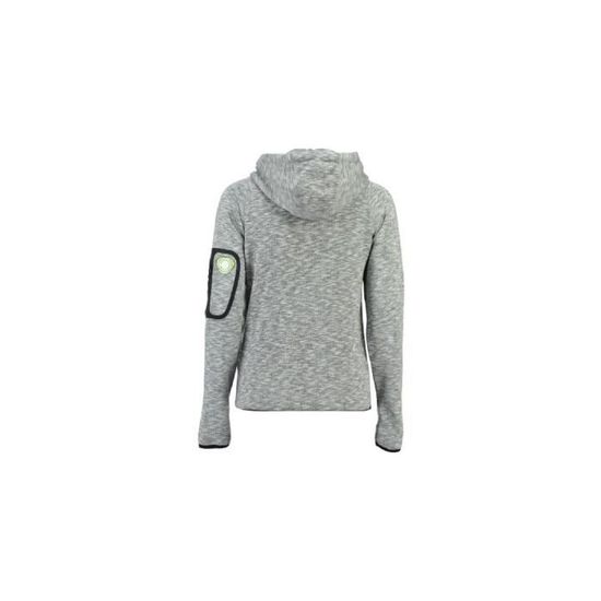 Sweat CANADIAN PEAK Gap Bleu marine Femme Manches longues Col zippe Logo