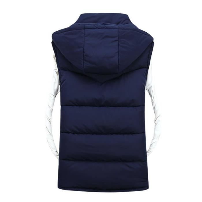 Veste sans manche top homme grande taille