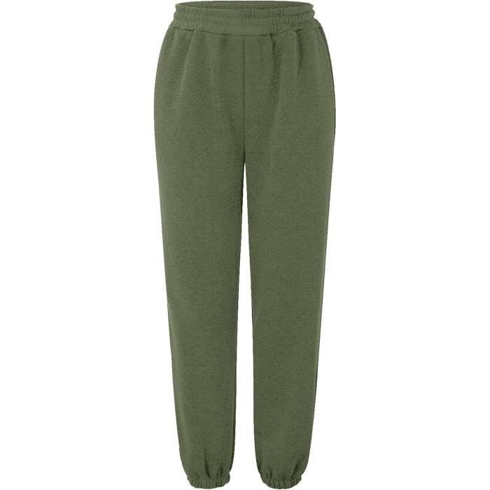 Pantalon de Sport Femme Ample Chic Printemps Pantalon De Jogging Femme  Large avec Poche Pas Cher Pantalon Femme Taille élastique Chaud Hiver