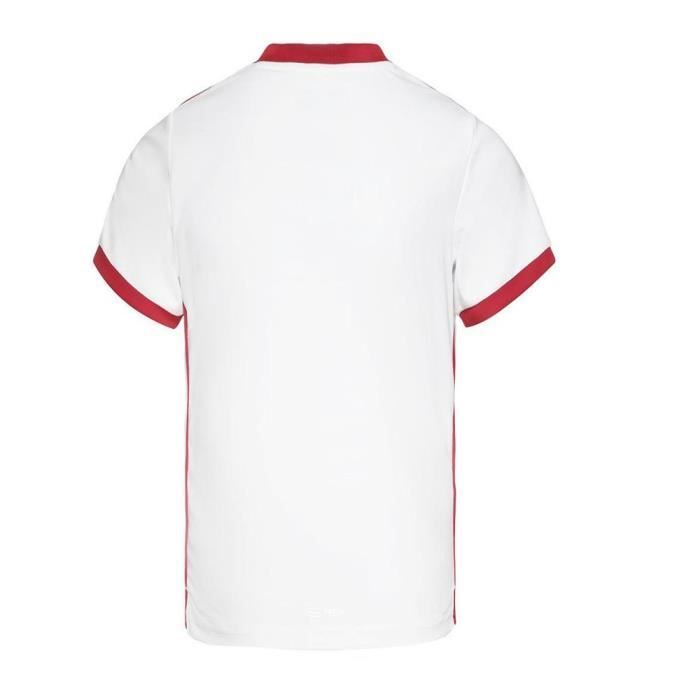 Maillot de sport enfant Sergio Tacchini Club Tech Blanc Rouge