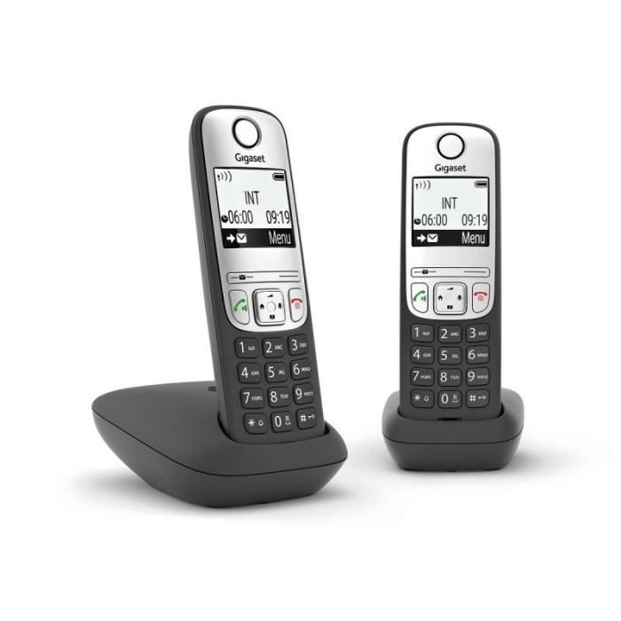 Lot De 2 Combinés Gigaset C610 – Téléphones Sans Fil, état Correct