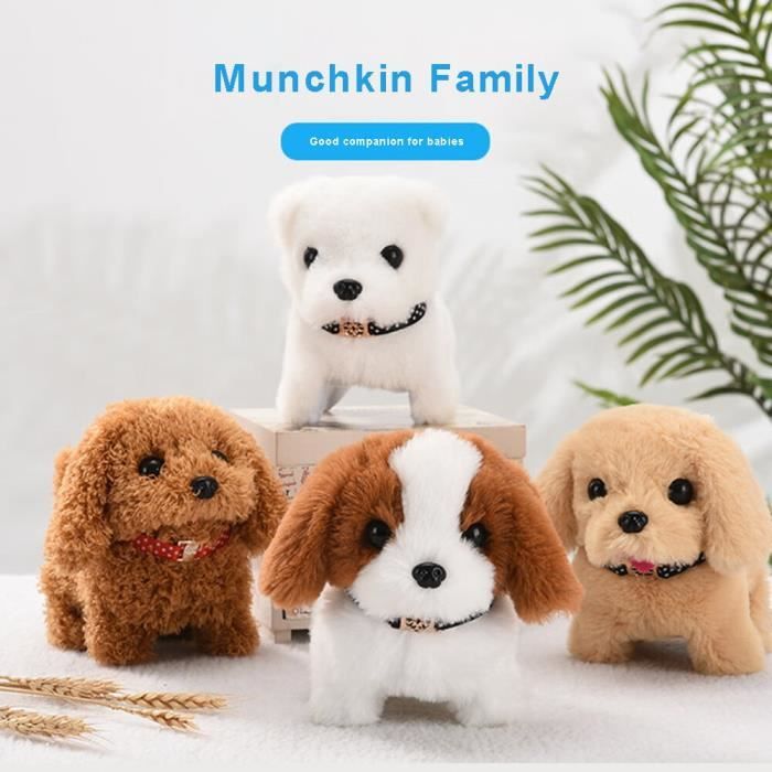 Peluche online chien robot
