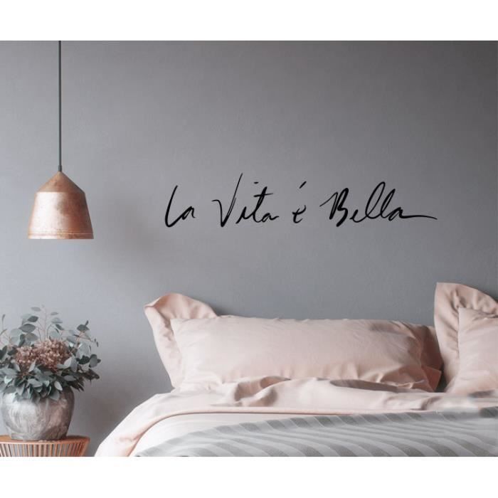 Autocollants muraux lettre phrase française stickers muraux salon décor Autocollants muraux lettre phrase française stickers muraux salon décor