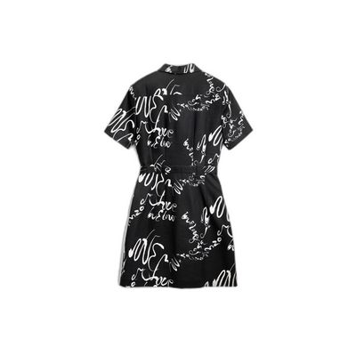 Robe Tunique Noire Desigual - Taille 38/M, Longueur Genoux, Occasion Très Bon état