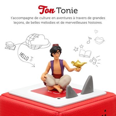 tonies® - Figurine Tonie - Disney - Aladdin - Figurine Audio pour Toniebox  bleu - Tonies