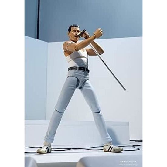 impose Dormancy Surprised Figurine QUEEN - Freddie Mercury Live Aid - Statuette SH Figuarts 16cm -  Cdiscount Jeux vidéo