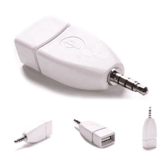 Mini Double Adaptateur Metal Allume Cigare USB pour KIA Voiture