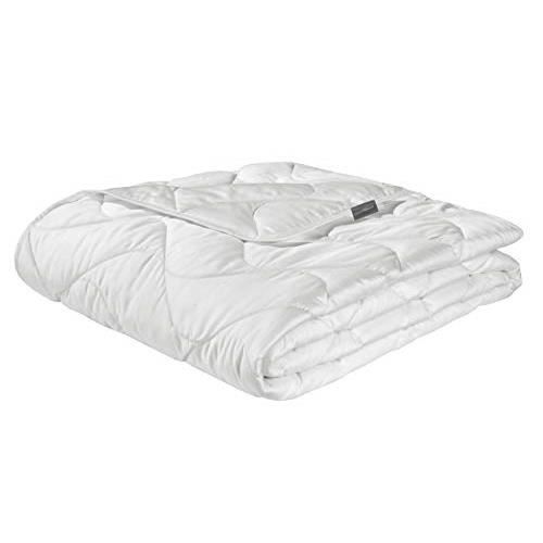 Couette D'été Basic De Couleur Unie, 1 Place Et Demie 200x240 Cm Bleu Fonce Gris Clair 91231130