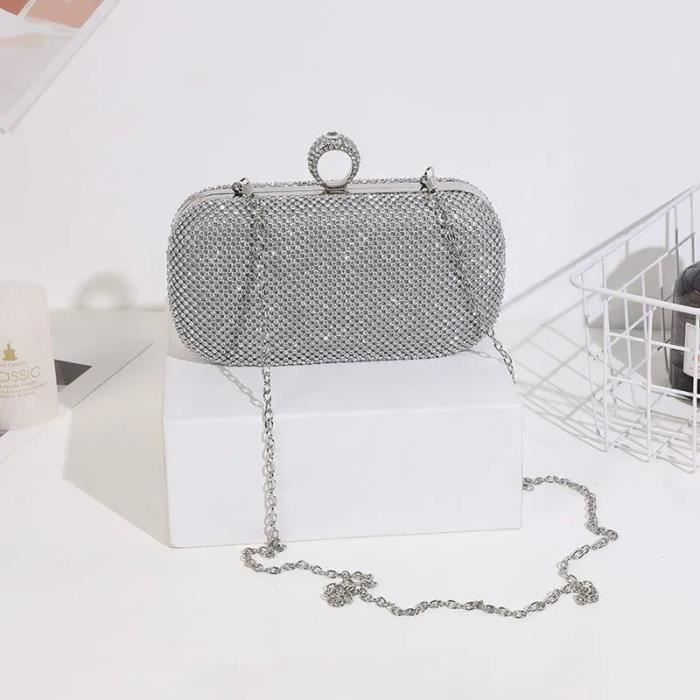 Sac à main marine avec étoiles silver fille